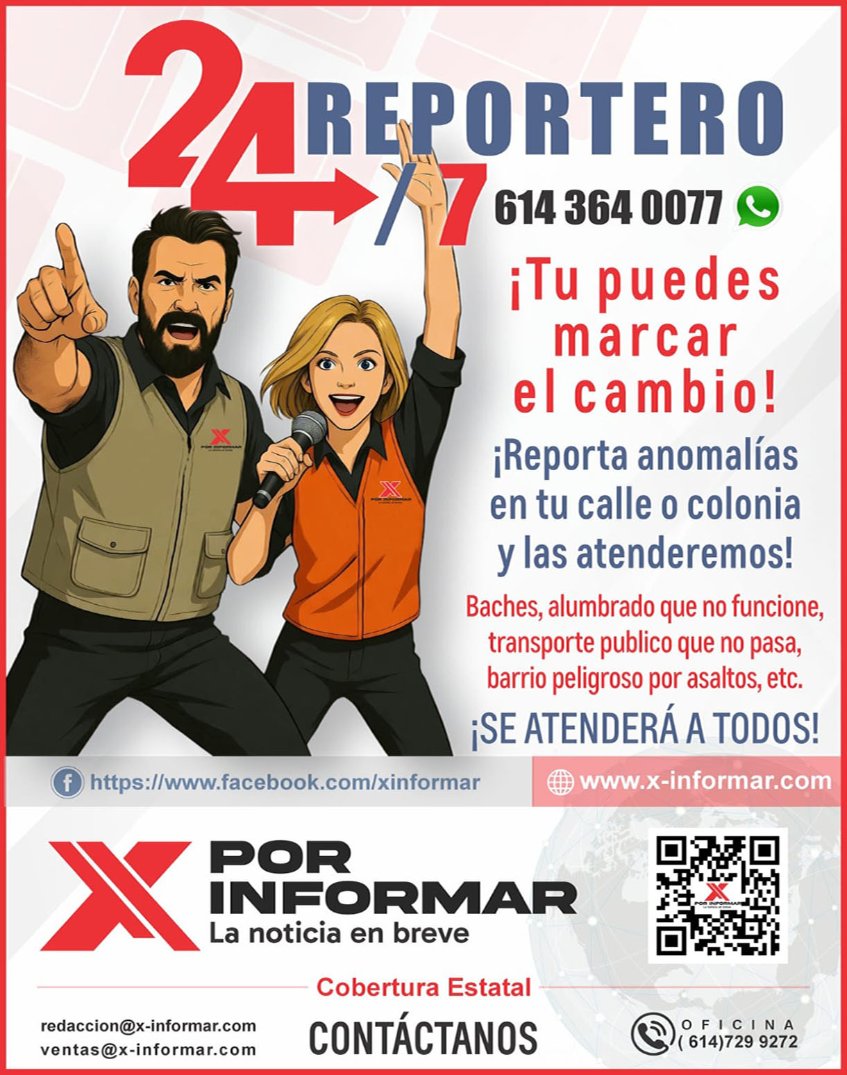 Únete como reportero