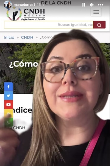 Abogada Torres denuncia corrupción en el Poder Judicial de Chihuahua vía redes sociales
