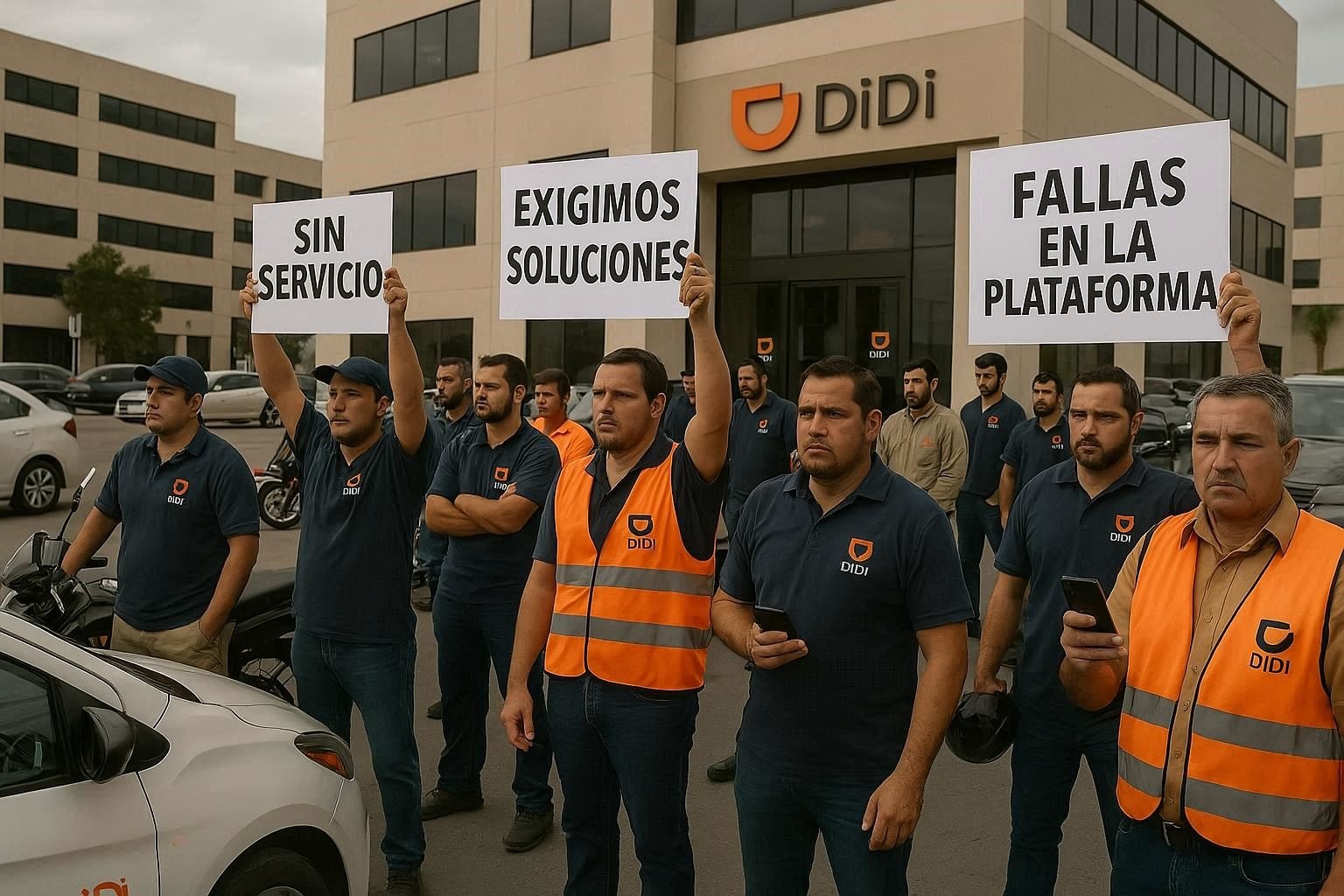 Caída nacional de DiDi afecta a choferes en Chihuahua capital
