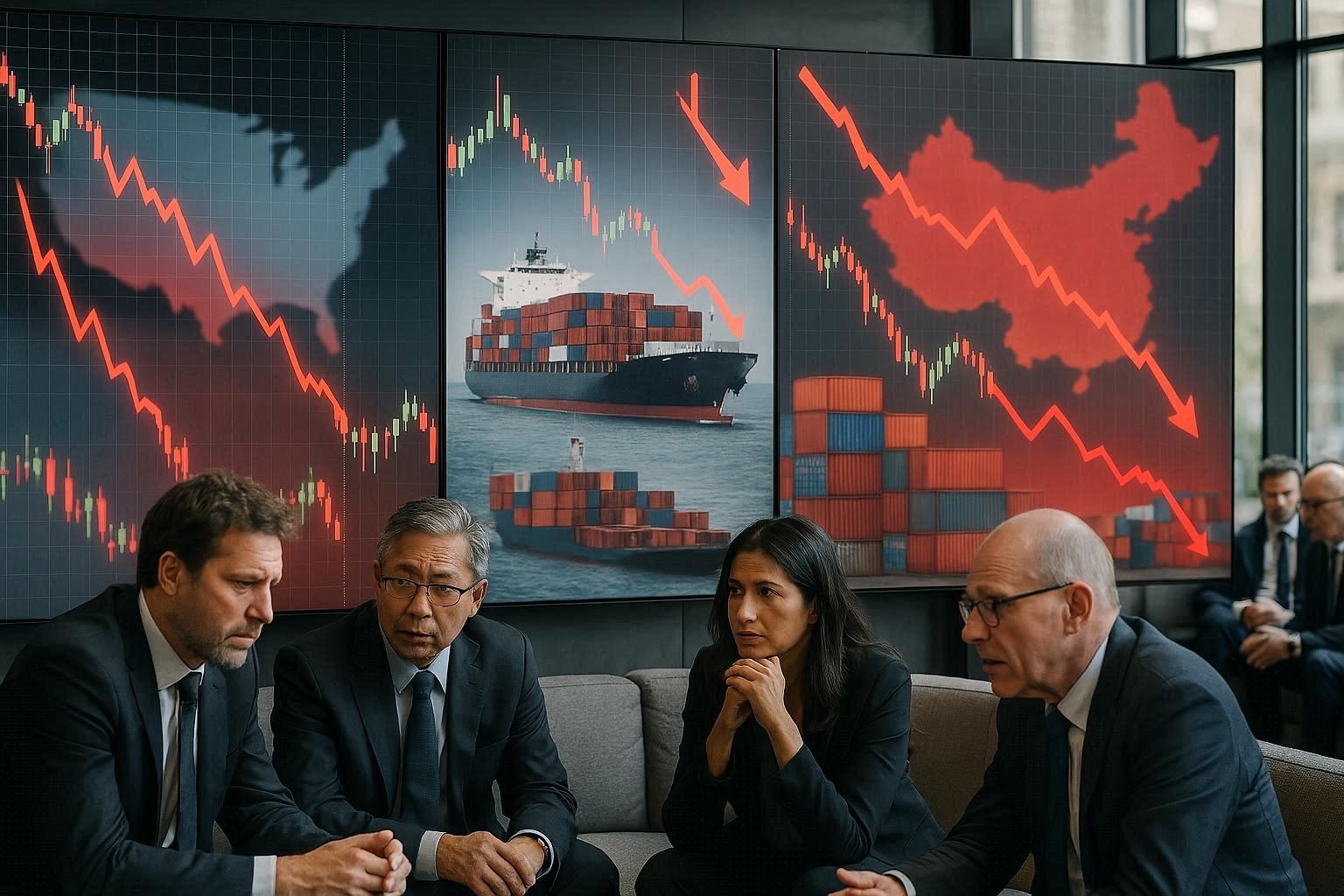 Trump reaviva guerra comercial; FMI y Banco Mundial en medio de tensiones