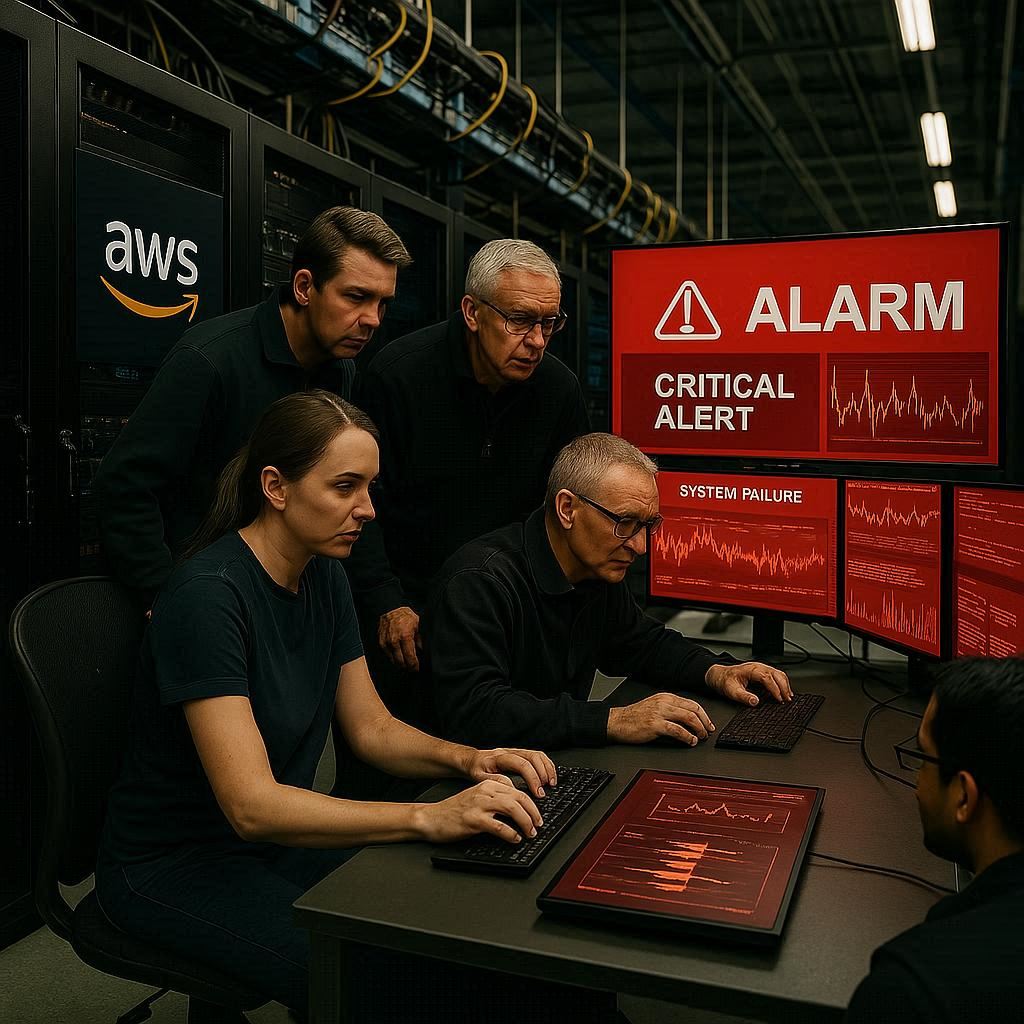 Corte global de servicios en la nube: la fragilidad de la infraestructura digital la falla de AWS