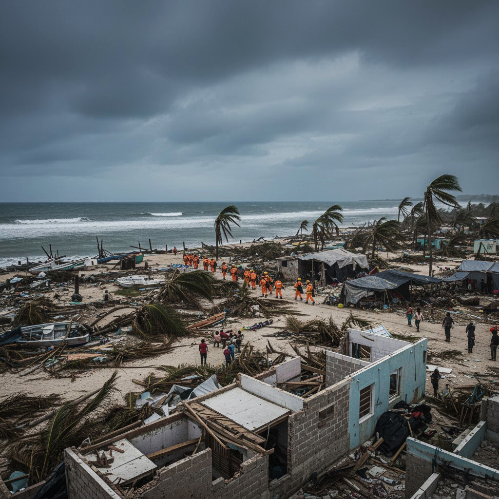 Huracán Melissa azota Jamaica: daños catastróficos y albergues saturados