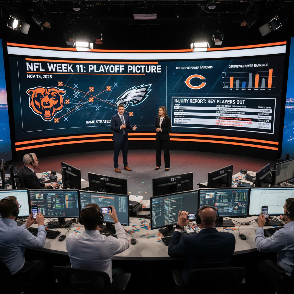 NFL semana 11: duelos clave y proyecciones rumbo a playoffs