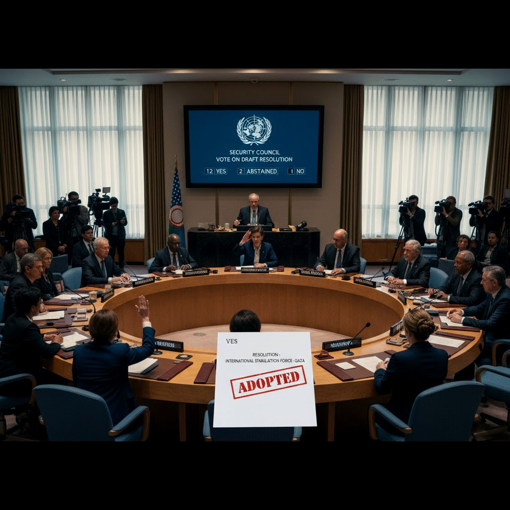 Tensión en Gaza: ONU Aprueba Despliegue de Fuerza Internacional