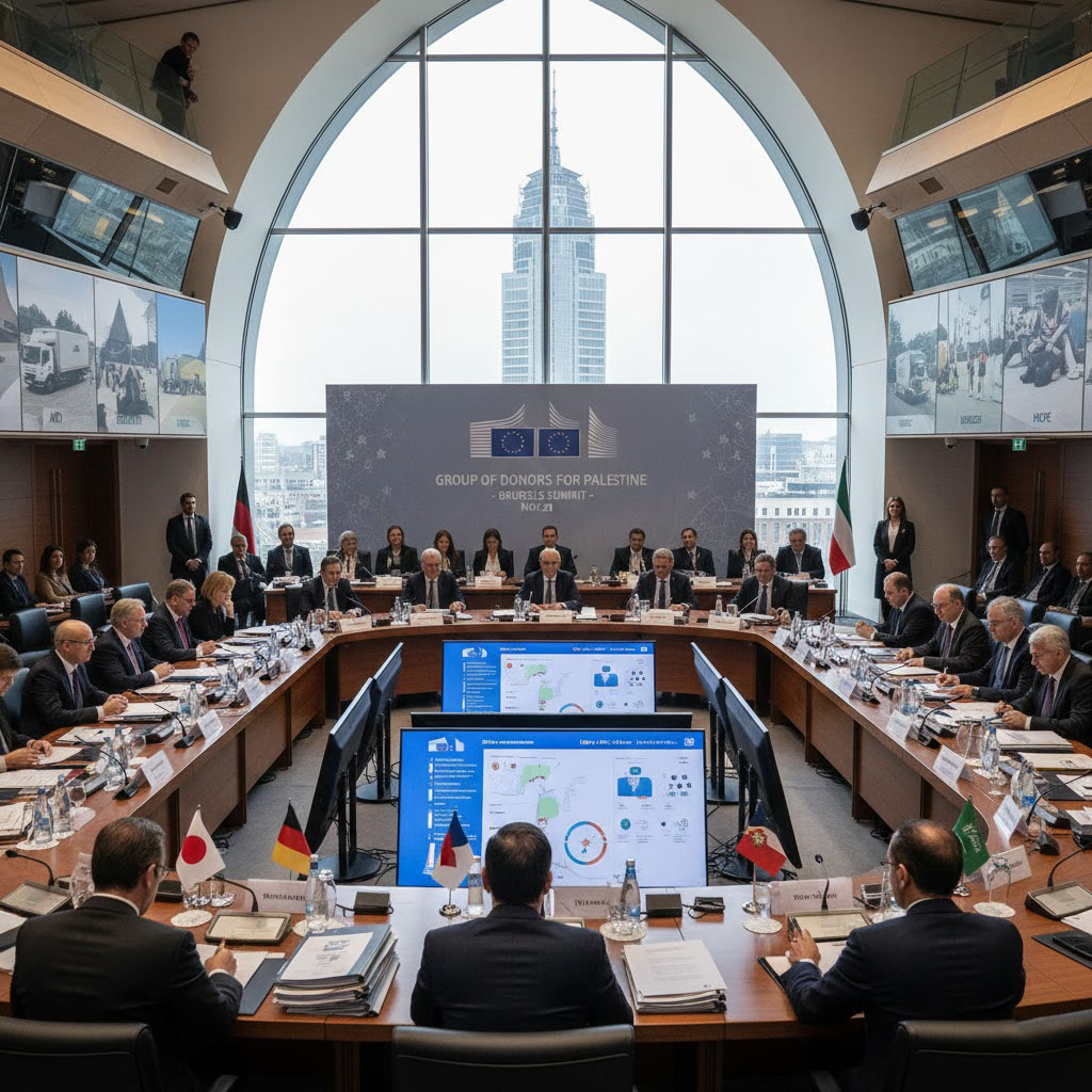 Bruselas Lidera Esfuerzo de Ayuda: Sesenta Delegaciones en Reunión de Donantes para Palestina