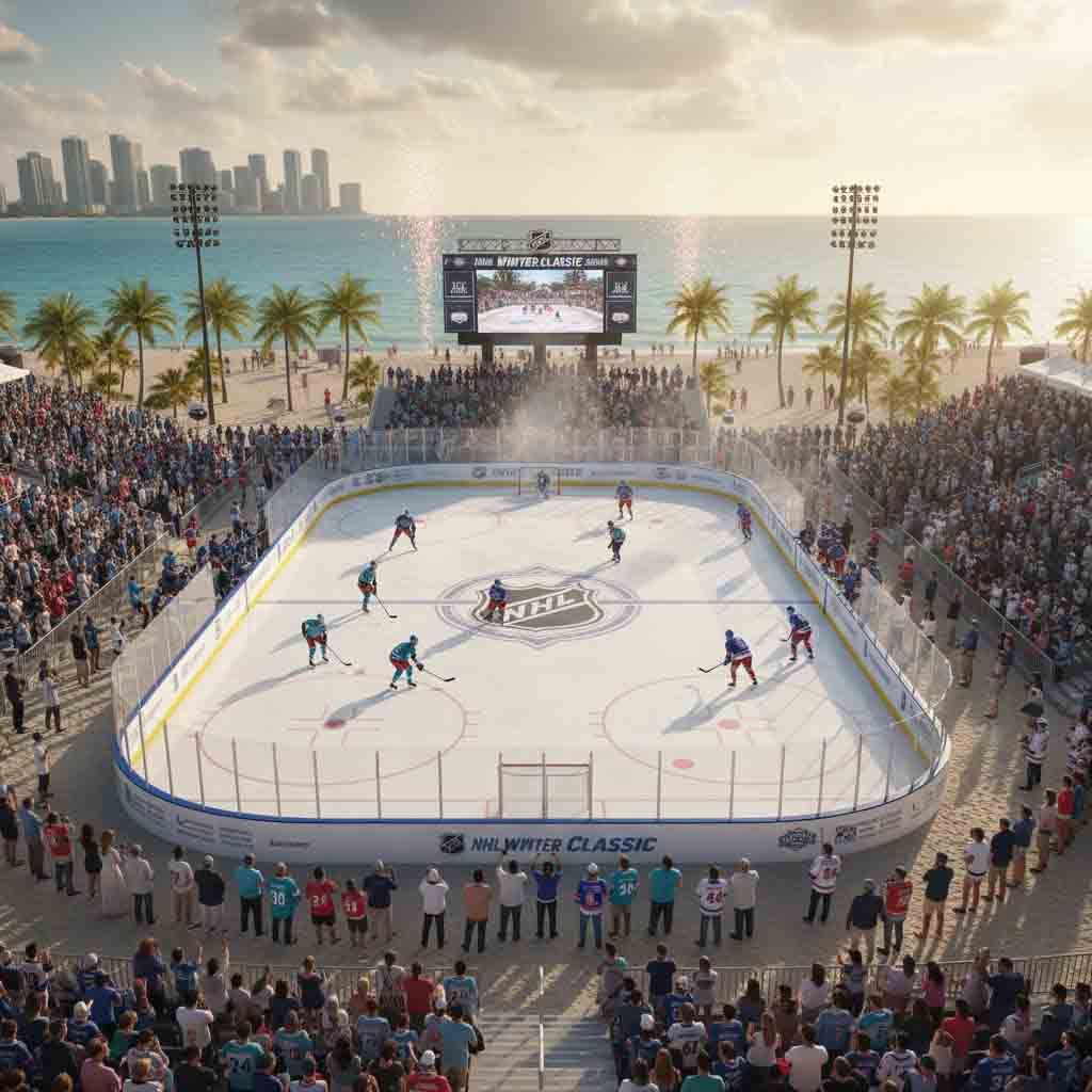 NHL Winter Classic 2026: hockey al aire libre en Miami